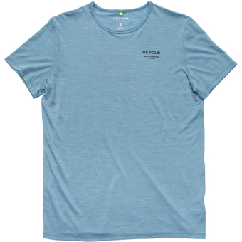 Devold Active Worn By Tee Funktionsshirt Kurz Skyblue Herren