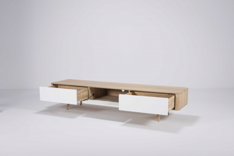 Gazzda Ena dressoir tv-meubel 225x55 whitewash