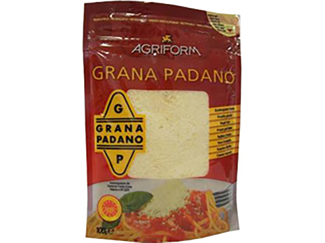 QUEIJO GRANA PADANO AGRIFORM DOP RALADO 100G