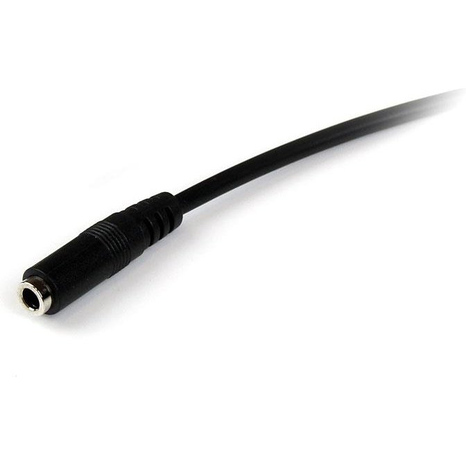 StarTech.com Câble d'extension de casque TRRS 4 positions 3,5 mm 2 m - M/F
