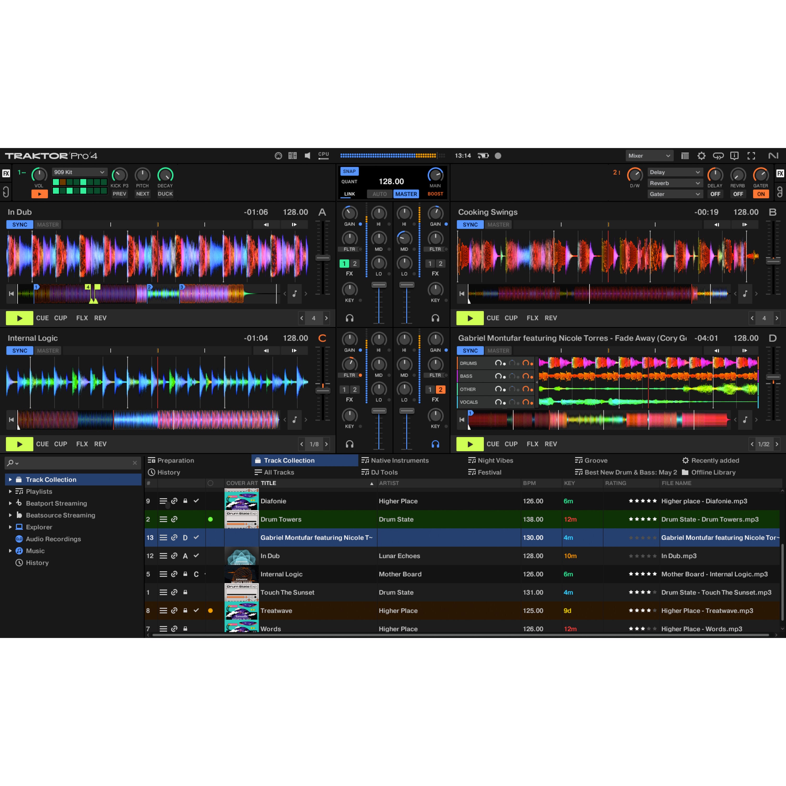 Native Instruments Traktor Pro 4 DJ-software (download)