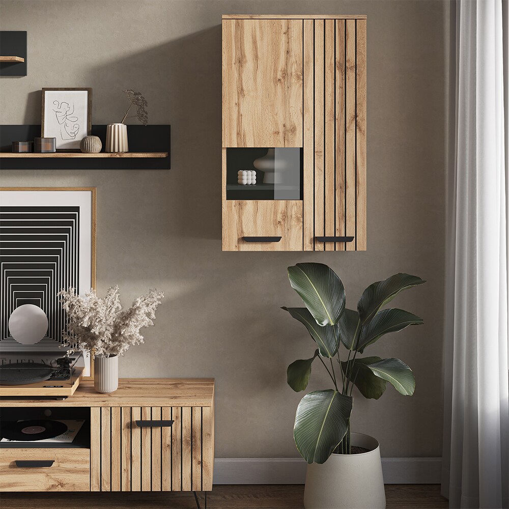 Vicco Hängeschrank Amber Eiche Wotan 60 cm mit 2 Türen
