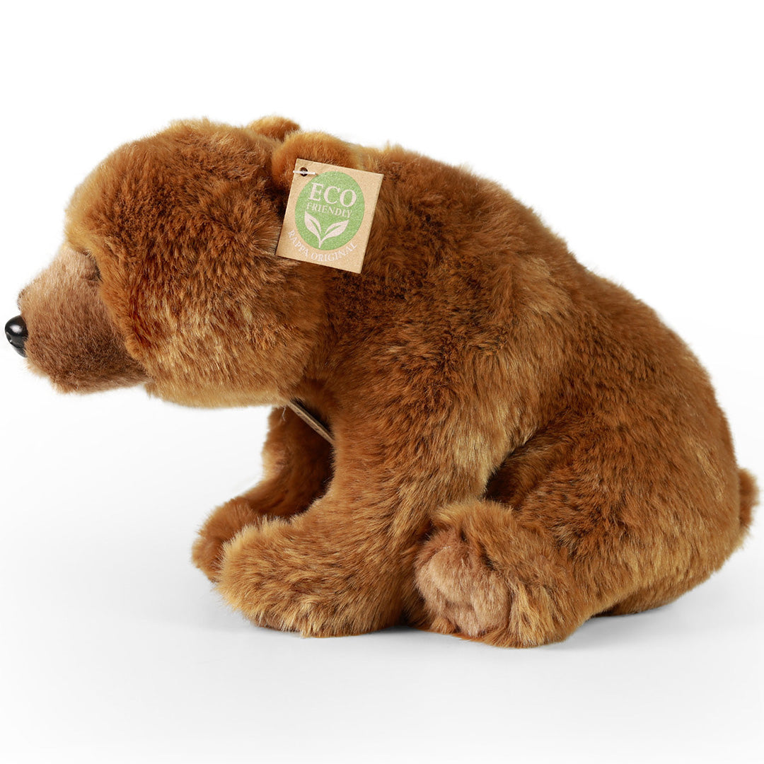 rappa knuffelbeer grizzly - 30 cm