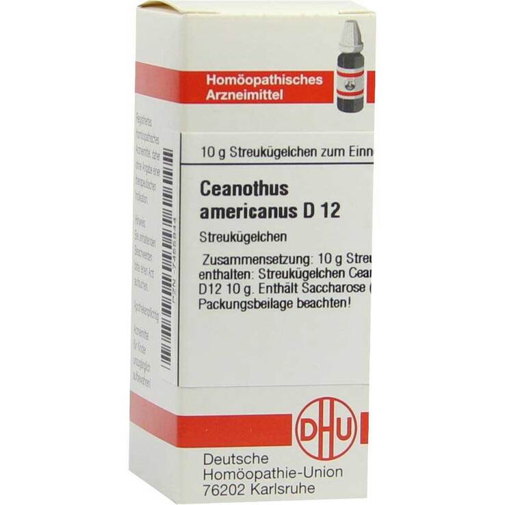 DHU Ceanothus americanus D 12 Gl, 10 g