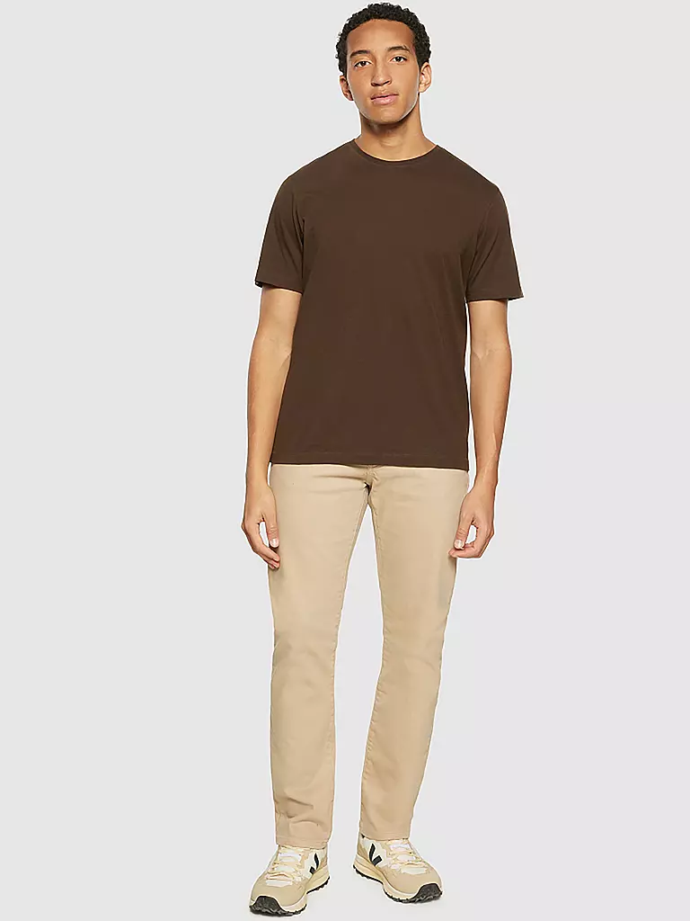 KNOWLEDGE COTTON APPAREL T-Shirt ALDER braun