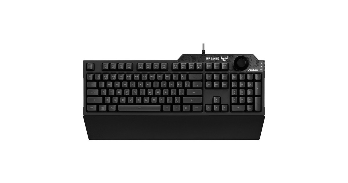 ASUSTUF Gaming K1, gaming toetsenbord  (Zwart, US lay-out, Membraan, RGB leds)