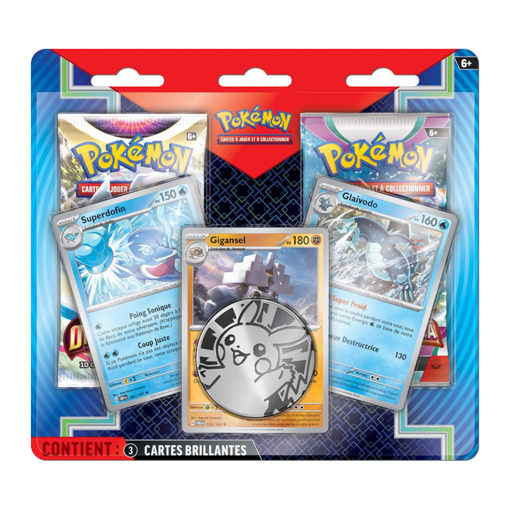Pokémon - Pack 2 Boosters Avril 2024