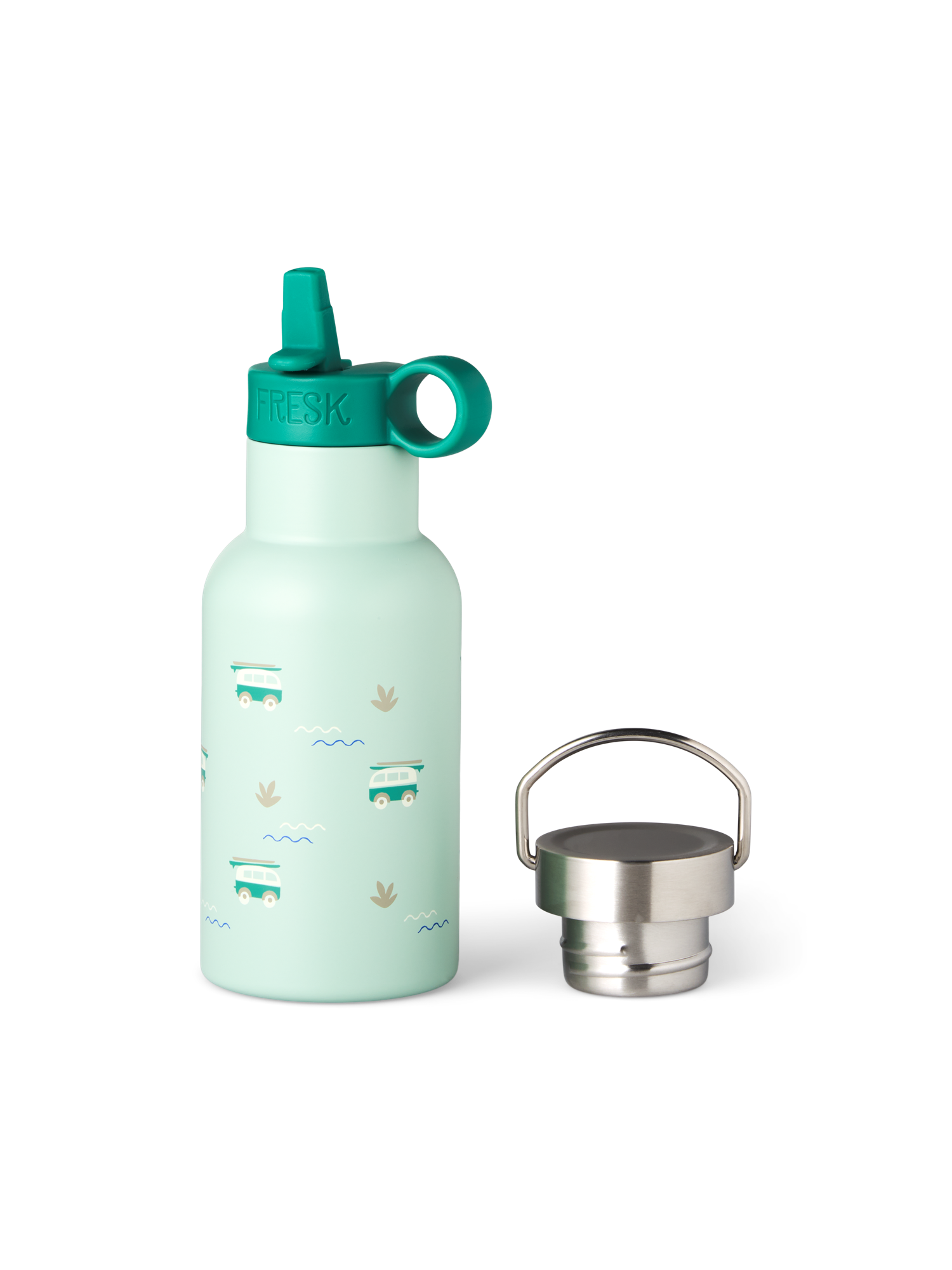 Termoflaske 350 ml | Rustfrit stål. 23 x 10 x 8 cm. | Light Green | Fresk