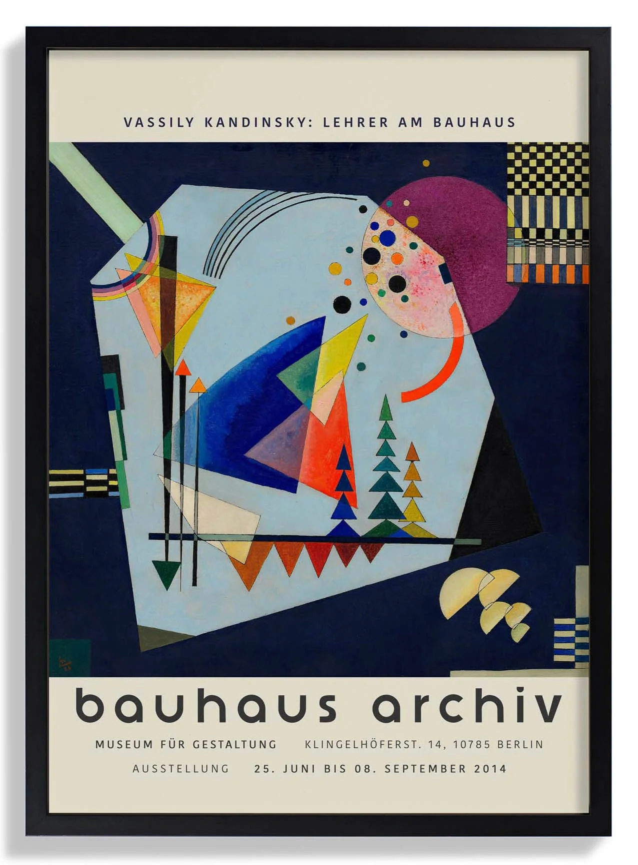 Drei Klänge von Wassily Kandinsky Ausstellung