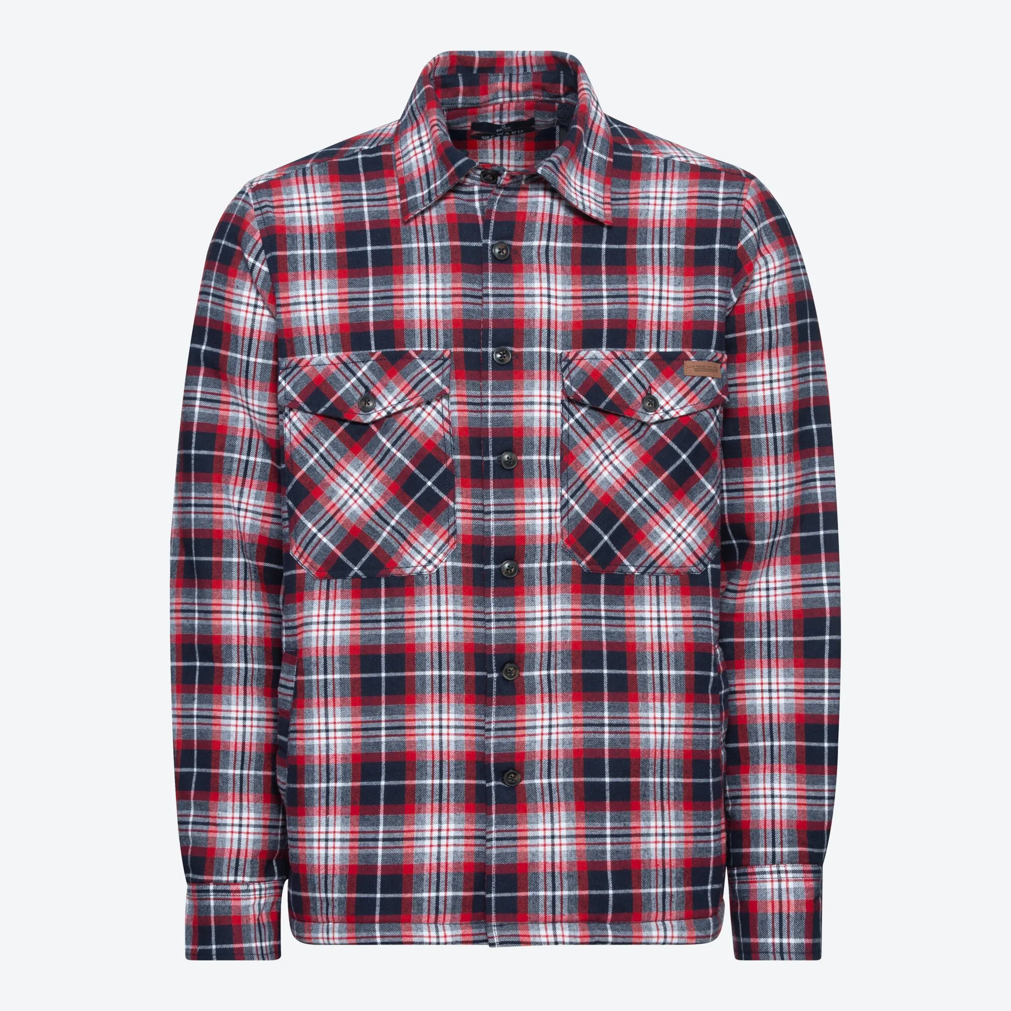 Herren-Flanell-Hemd mit 2 Brusttaschen