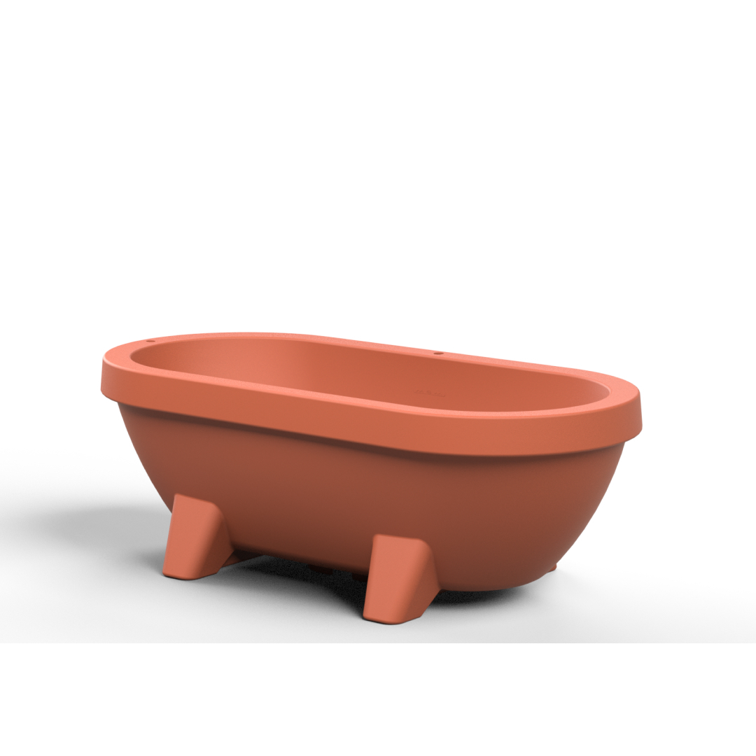 Chill-Dept. Lagoon outdoor badkuip - Orange-Red