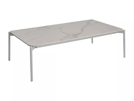 Table basse de jardin plateau céramique Ambiance
