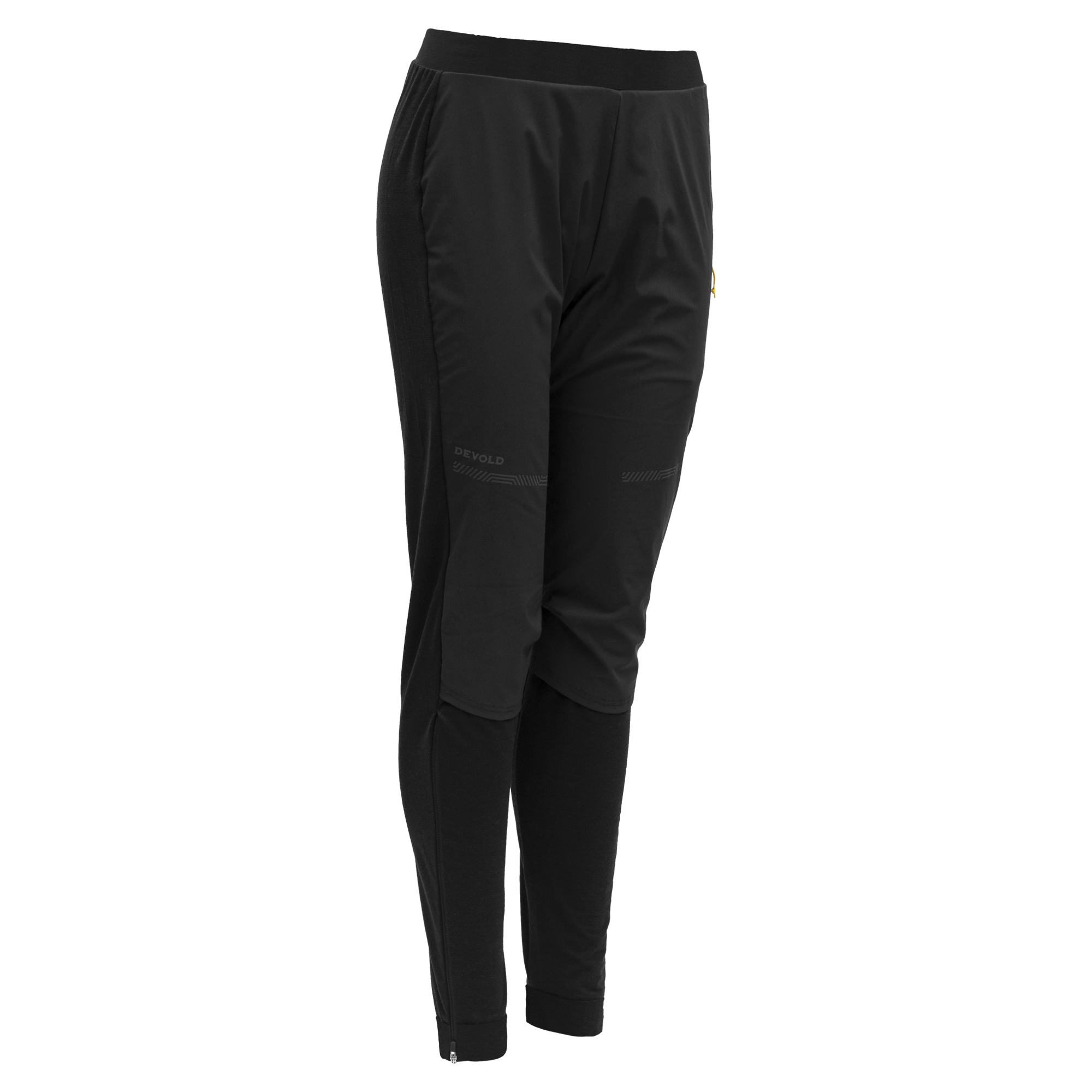Running Merino Cover Pants Dame Caviar