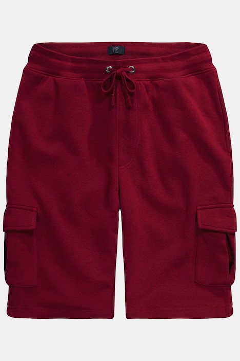 Sweat-Cargobermuda, Elastikbund, Cargotaschen
