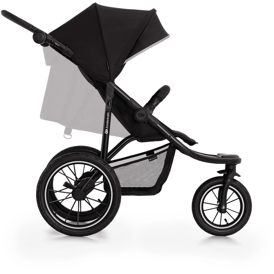Kinderkraft Kinderwagen HELSI deep black