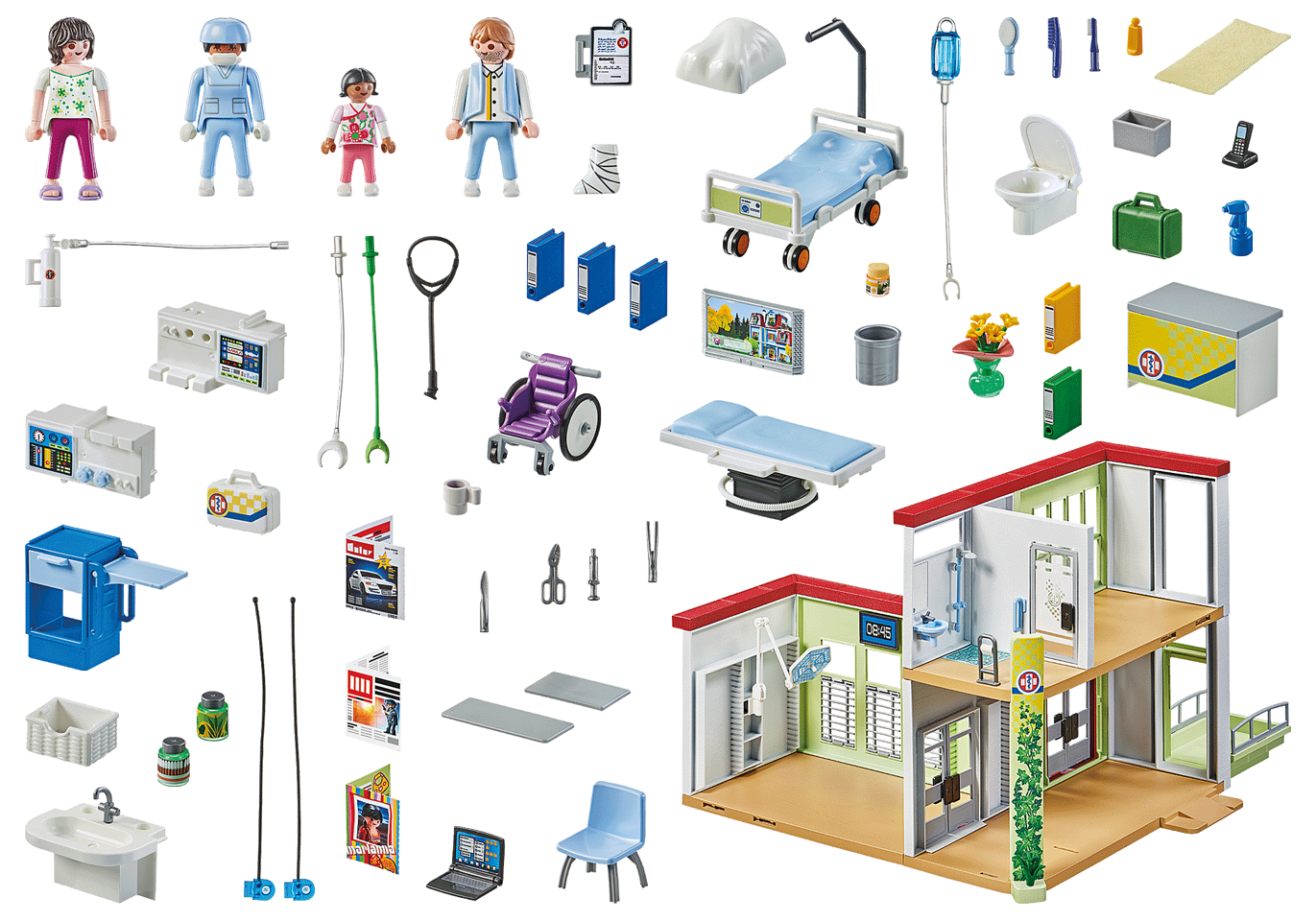 Playmobil - Modern hospital (71615)