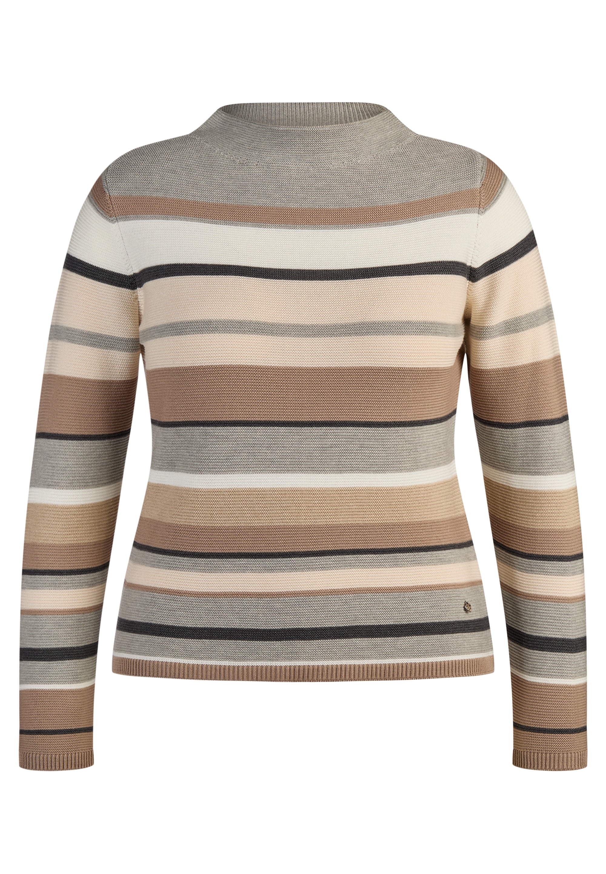 Rabe Streifenpullover , mit intarsien Muster