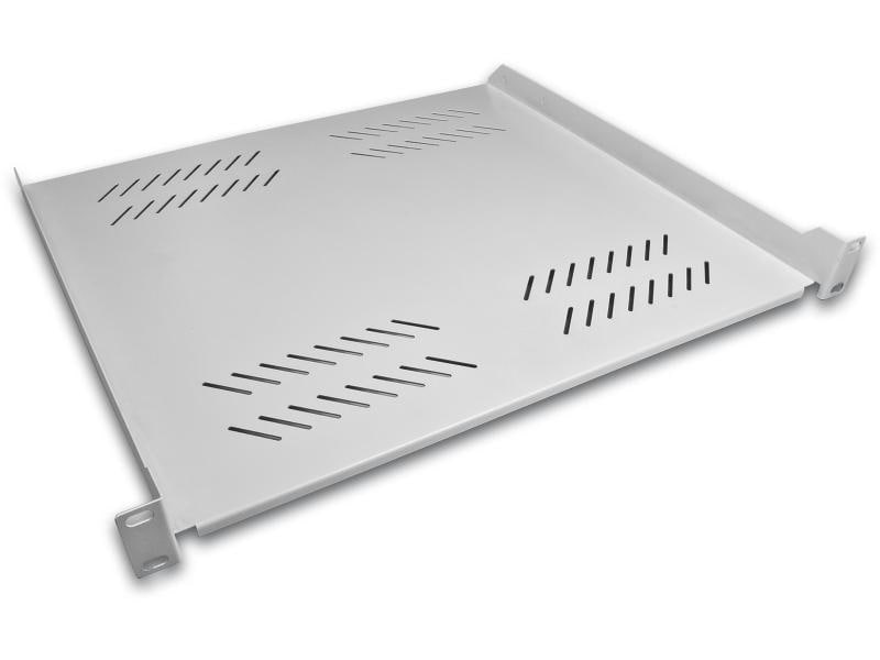 Wirewin Fachboden SHELF 400 482.6 mm x 400 mm, Grau Umfangreiches Kabelschrank-Zubehör