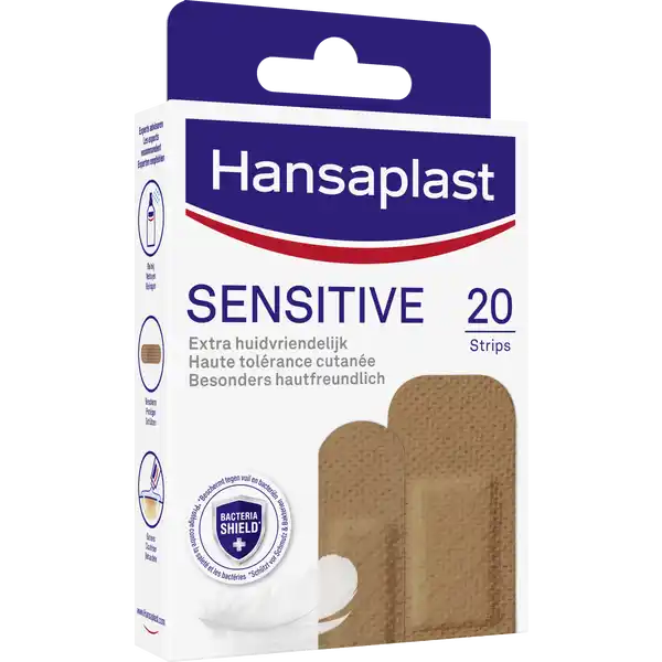 Sensitive Pflaster Hautton medium