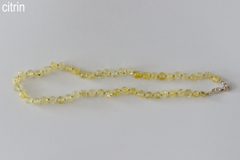 AMBERSTYLE Bernsteinkette citrin 32cm mit Karabinerverschluss 1 Stk