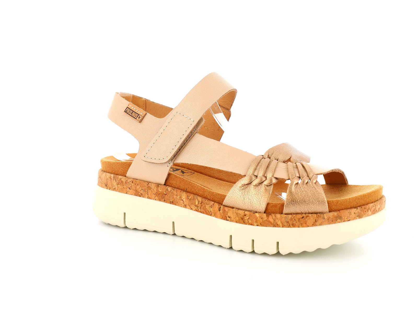 Pikolinos-PALMA W4N 0968C1 Cuir Beige Or