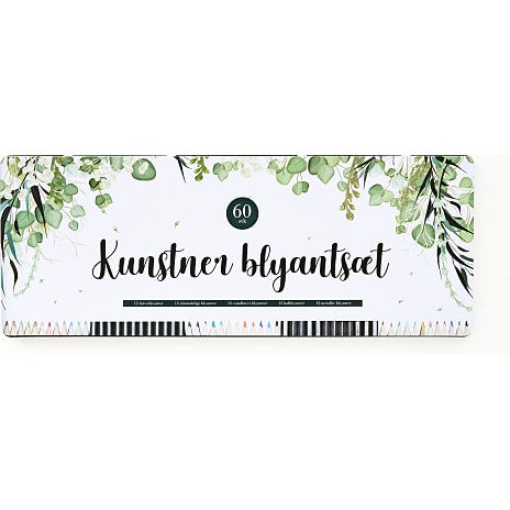 Artist blyantsæt 60 dele