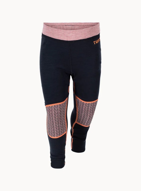 Tufte Bambull Switch Long Johns, Barn<br>Vreng plagget etter behov og opplev den doble komforten!