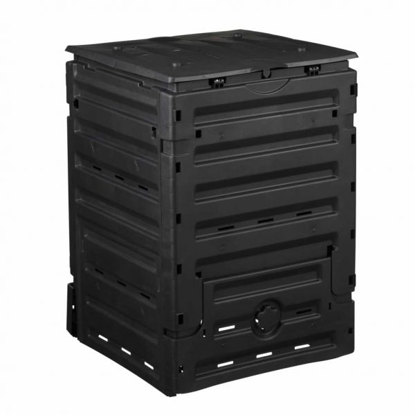 Nature Caixote de Compostagem 300 L Preto - 423521
