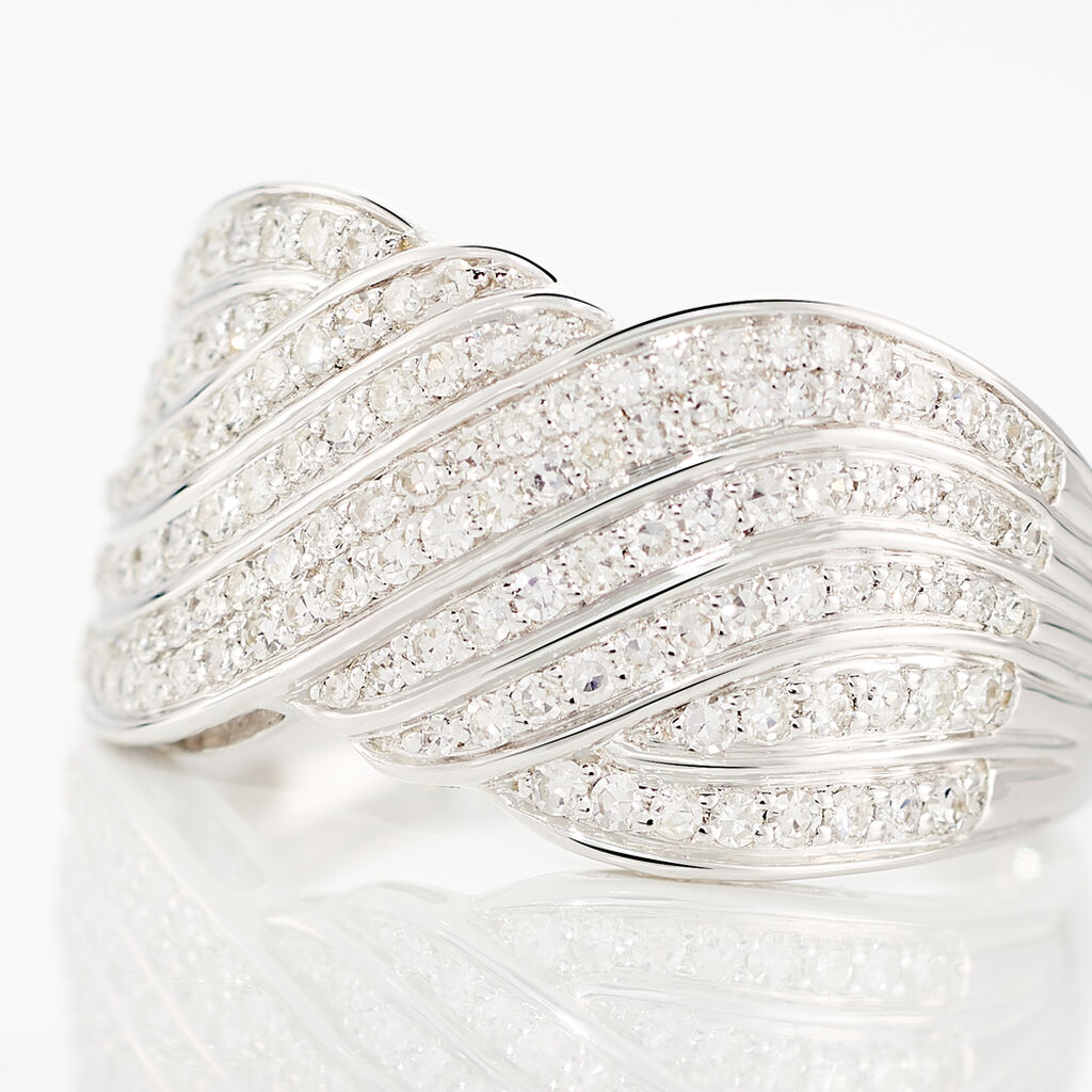 Bague Elfidia Or Blanc Diamant