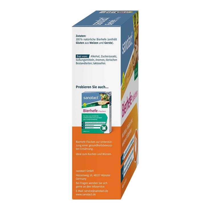 Bierhefe Tabletten sanotact, 200 g