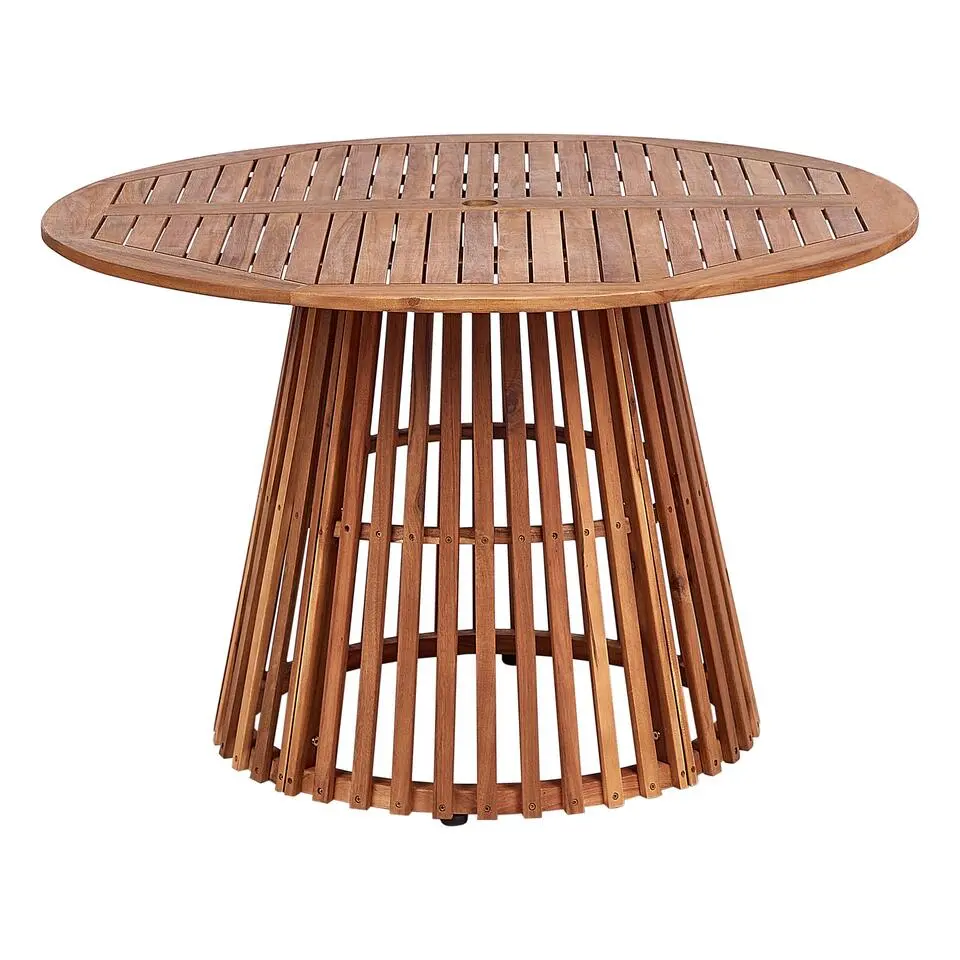 AGELLO - Tuinset voor 4 - Lichthout - Acaciahout