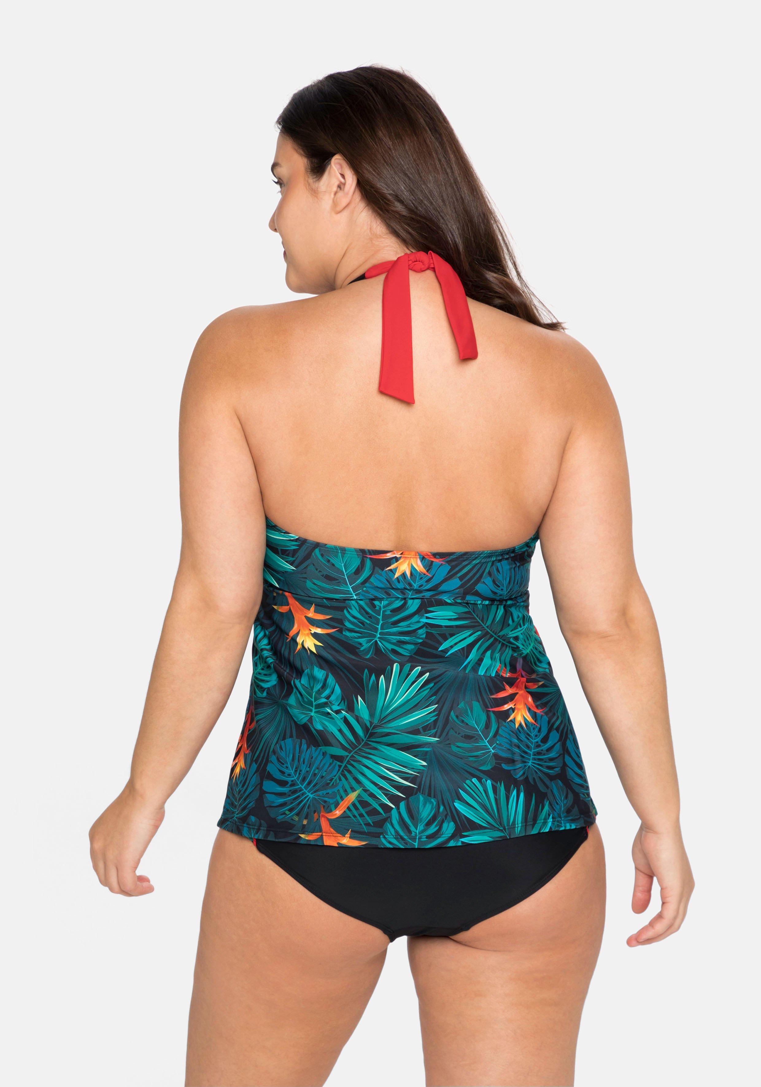 Neckholder Tankini-Top, in leichter A-Linie