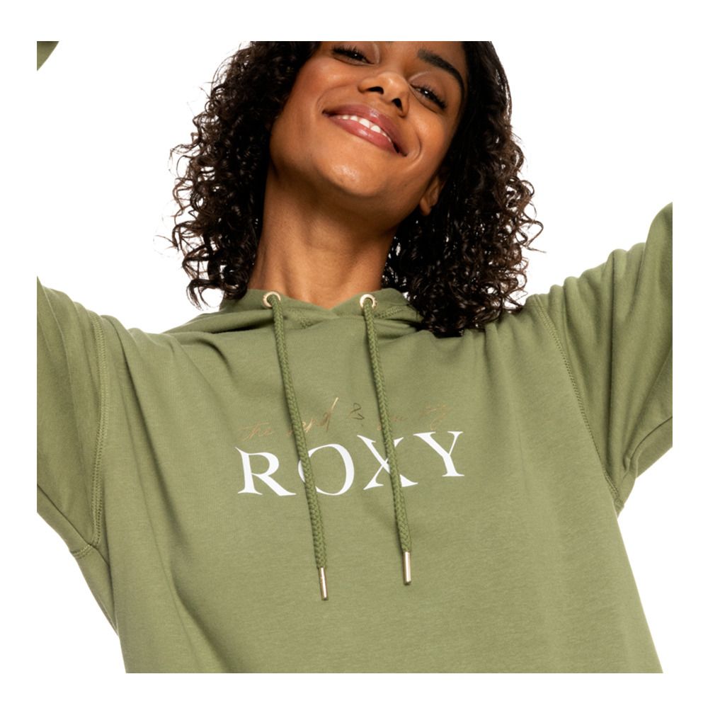 Roxy SURF STOKED - Sweat Femme loden green