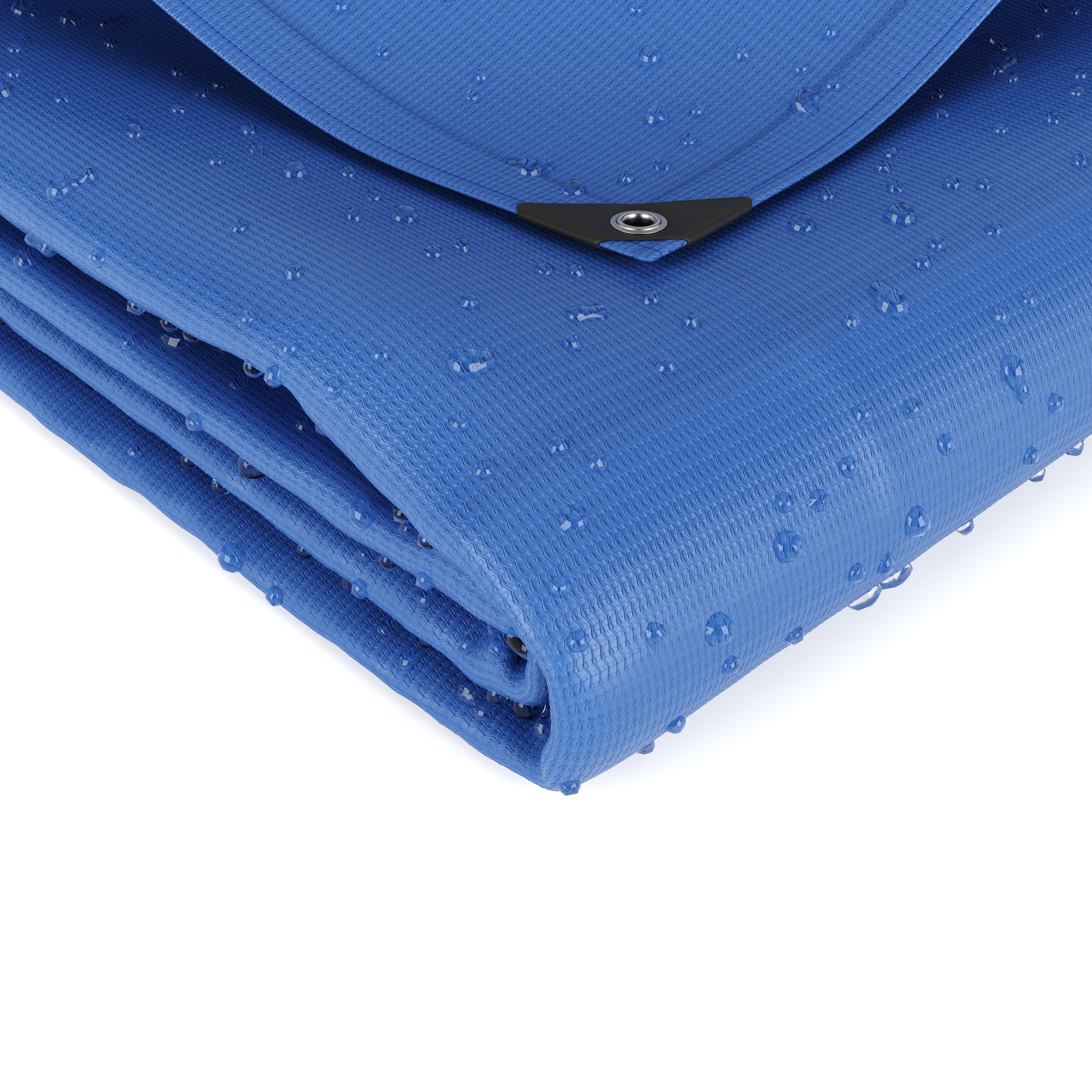 Abdeckplane PVC 450g/m2 blau 2 x 5 m