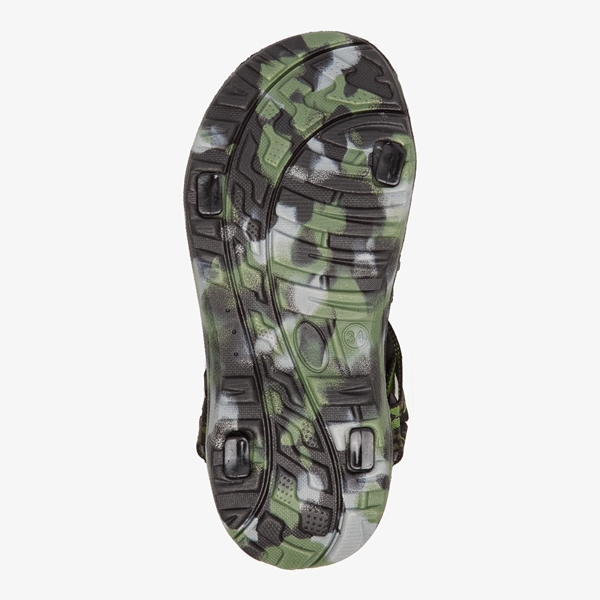 Blue Box jongens sandalen met camouflageprint
