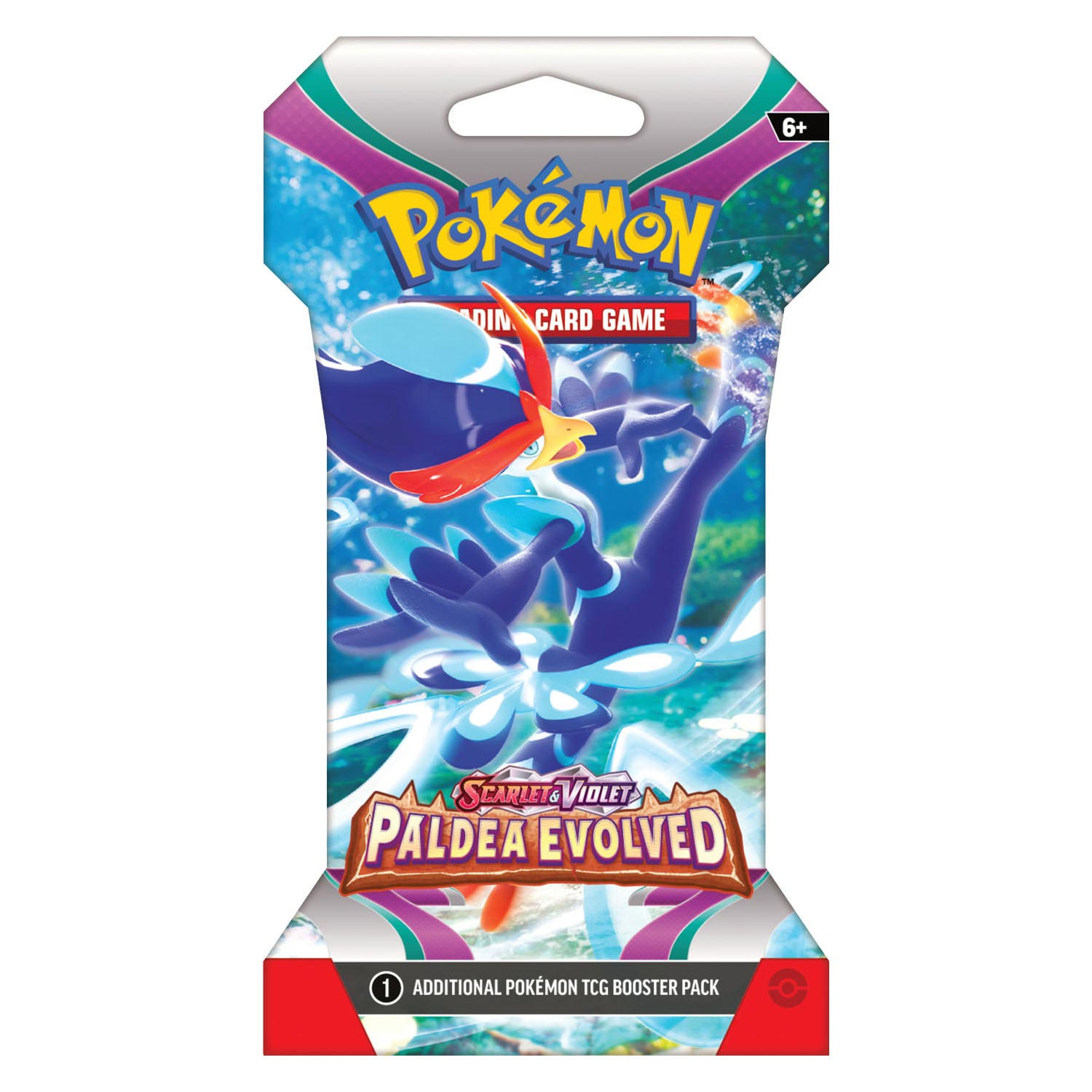 Pokemon TCG Scarlet & Violet Paldea Evolved Sleeved Booster