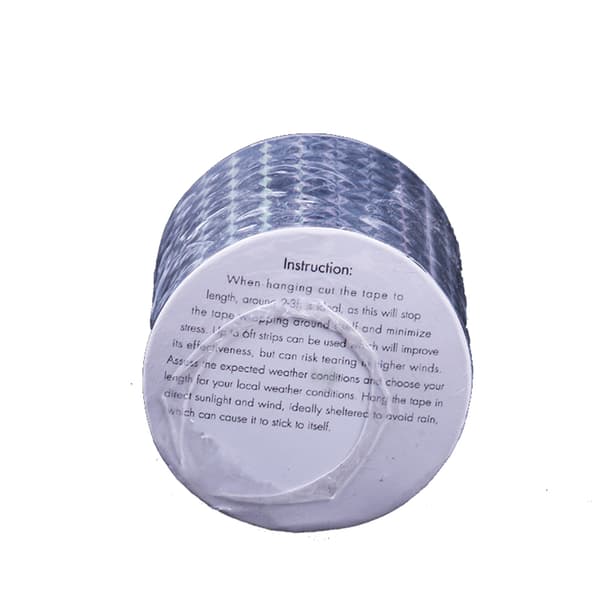 Fugleskremmer Teip 45 m - Reflekterende Bird Tape