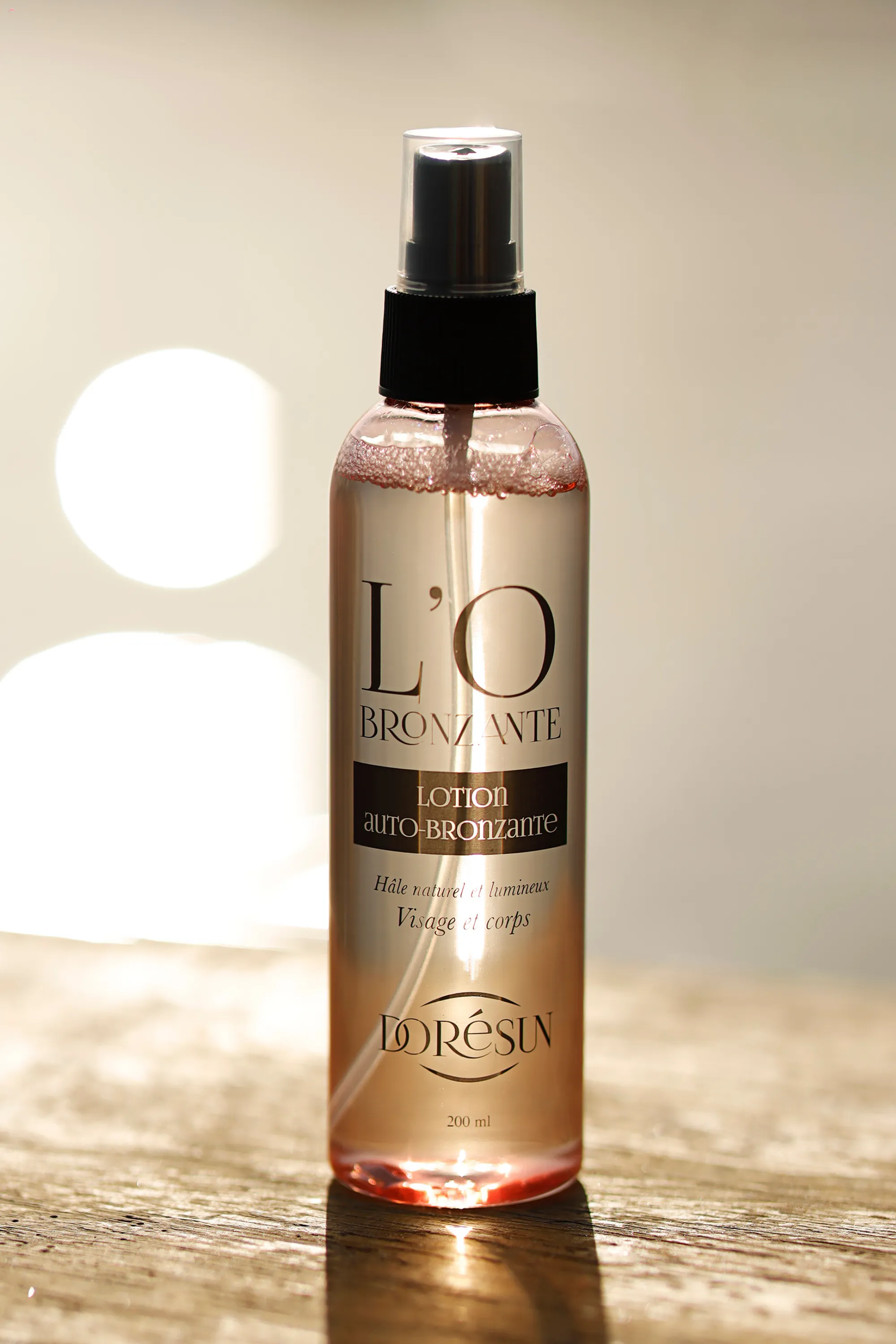 Dorésun Eau auto-bronzante O bronzante-200 ml