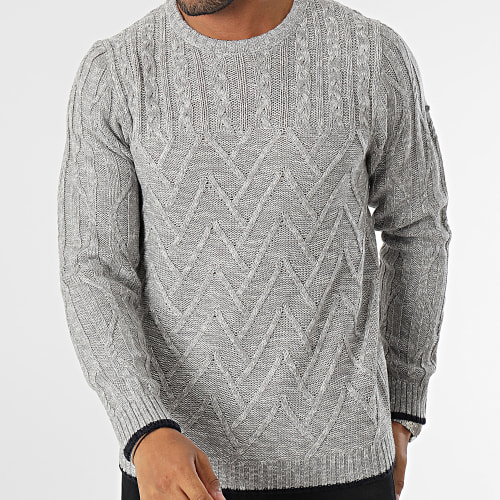 Pull Gris Chiné