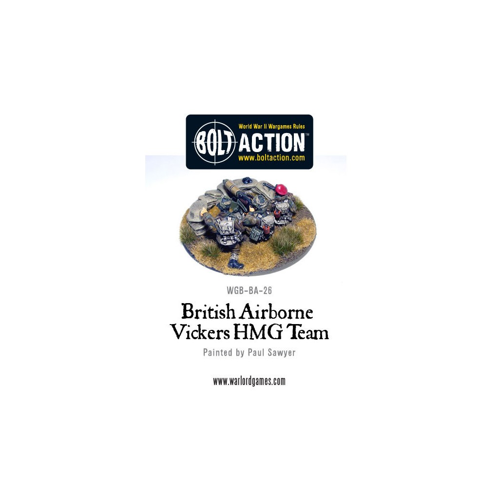 Bolt Action - British - Airborne Vickers MMG Team