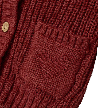 Lil' Atelier Cardigan - Strick - Gewürzt Apple
