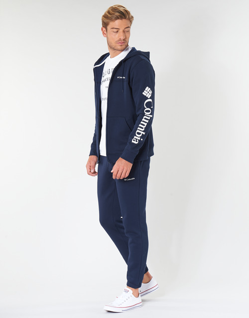 Columbia - COLUMBIA LOGO FLEECE FULL ZIP - Bleu
