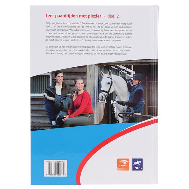 Boek & Proevenboek KNHS Leer Paardrijden Met Plezier Zilver