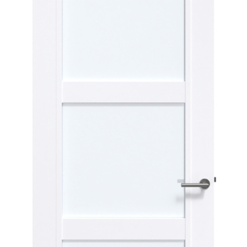Arne & Bodil binnendeur ABB105 satijnglas - extra wit afgelakt - glaslat extra wit