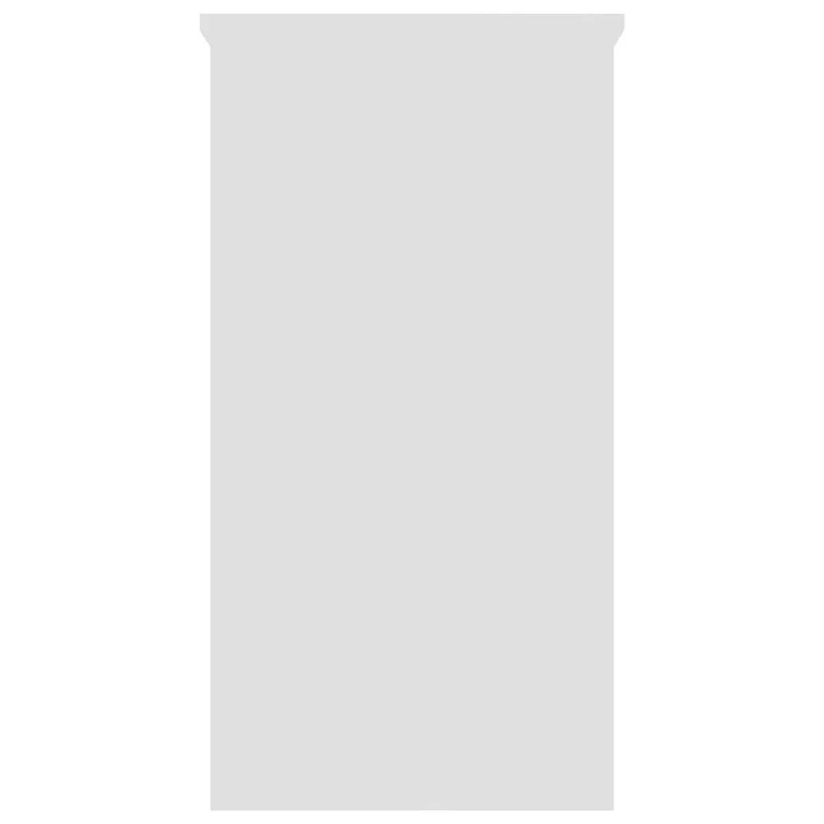Bureau Compact 80 cm - bois blanc - helloshop26