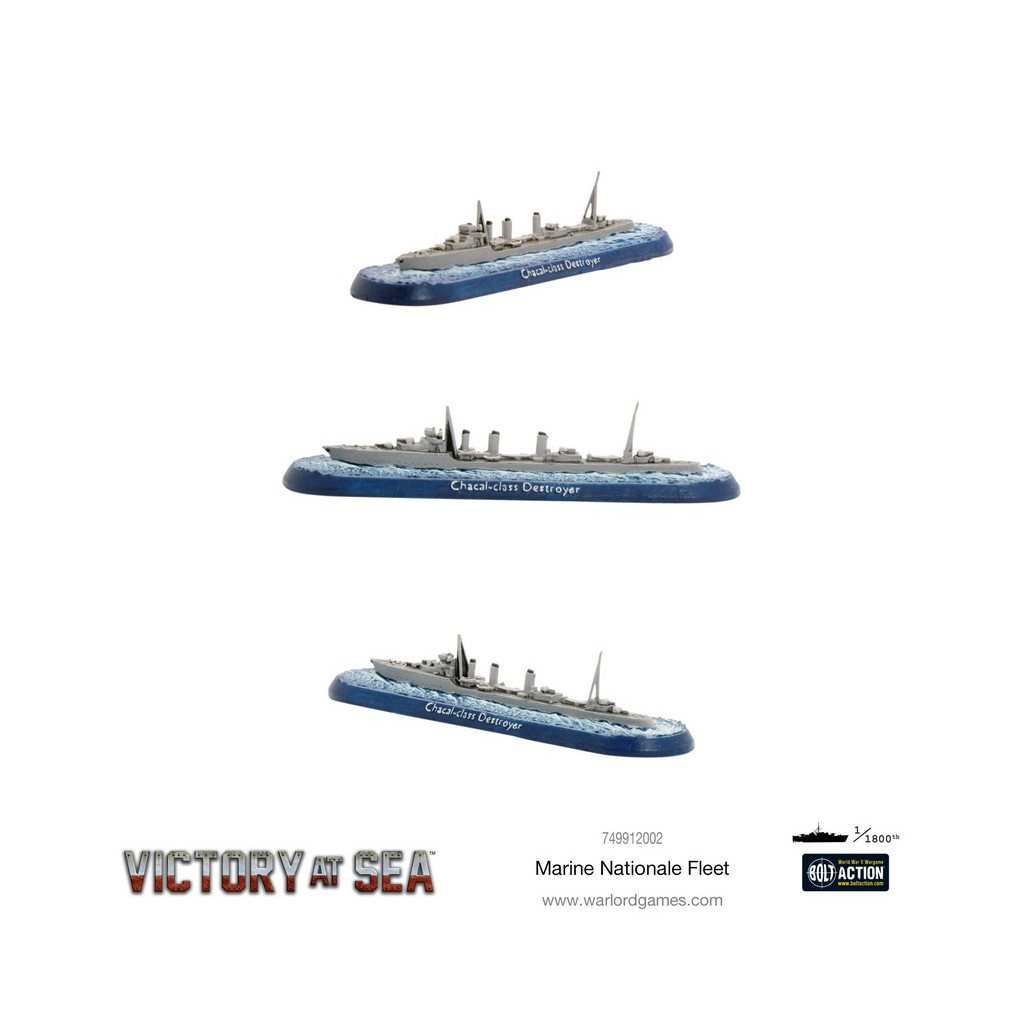 Victory at Sea - French Navy Starter Fleet