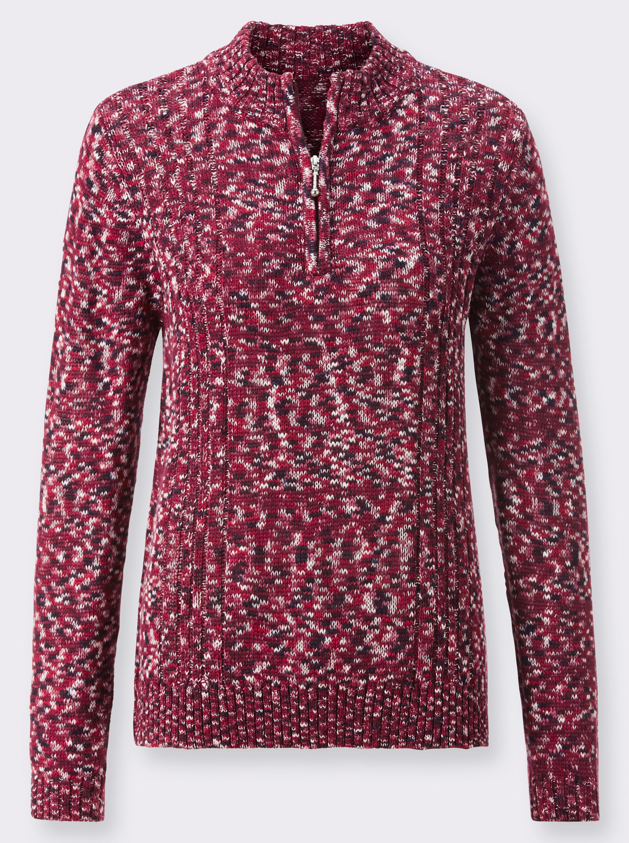 Stehkragenpullover