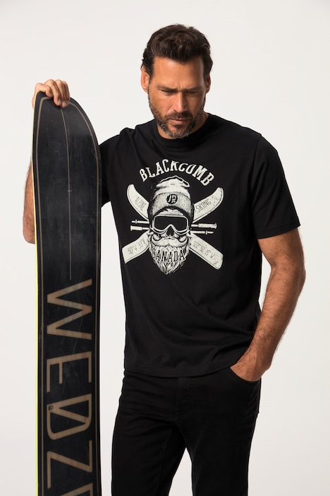 JAY-PI T-Shirt, Skiwear, Halbarm, Blackcomb Print