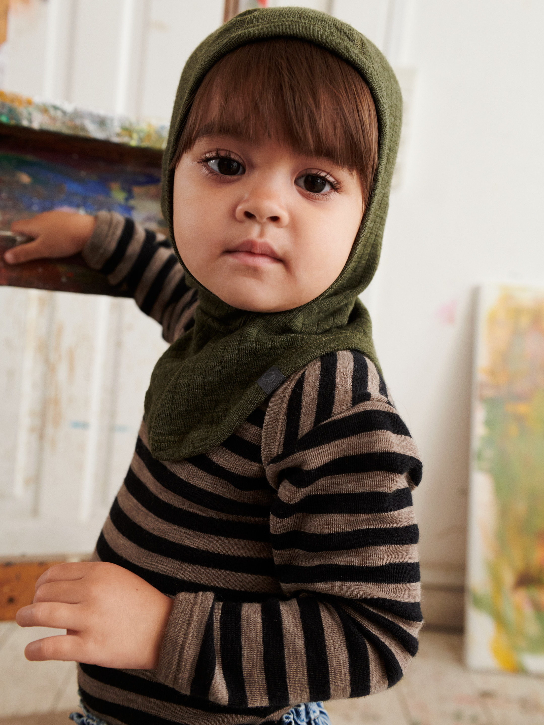 Bivakmuts van merinowol voor kinderen en baby's