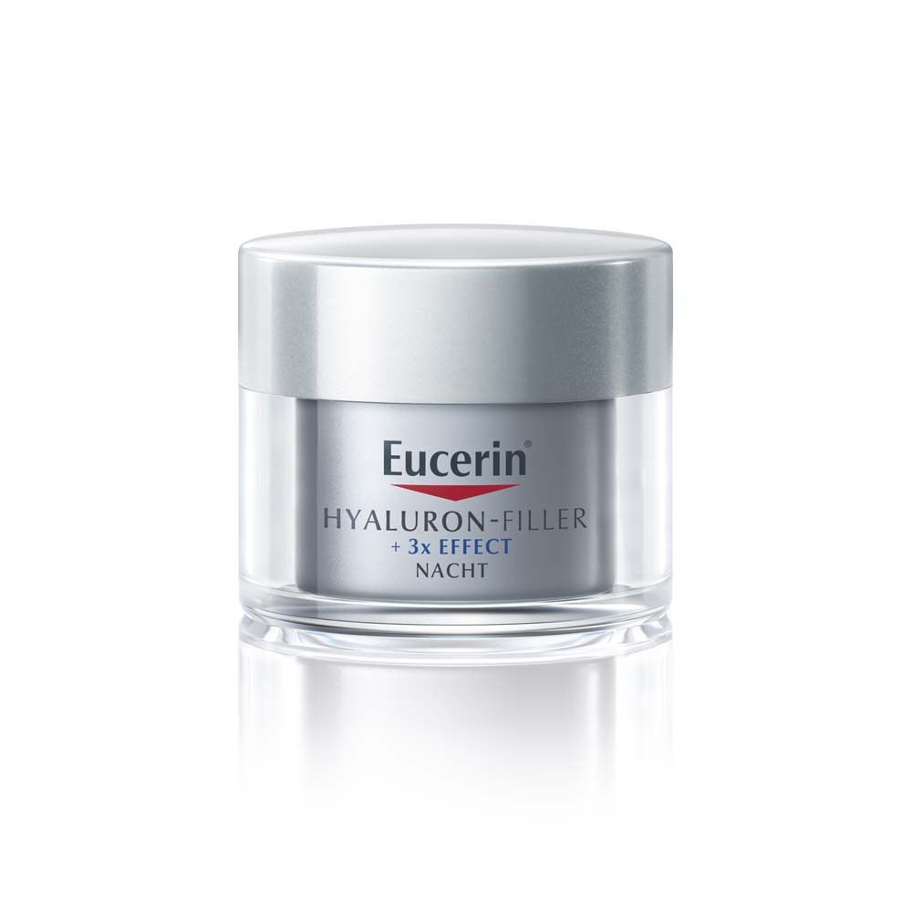 Eucerin® Hyaluron-Filler Nachtpflege – Glättet Falten & unterstützt den Regenerationsprozess der Haut im Schlaf